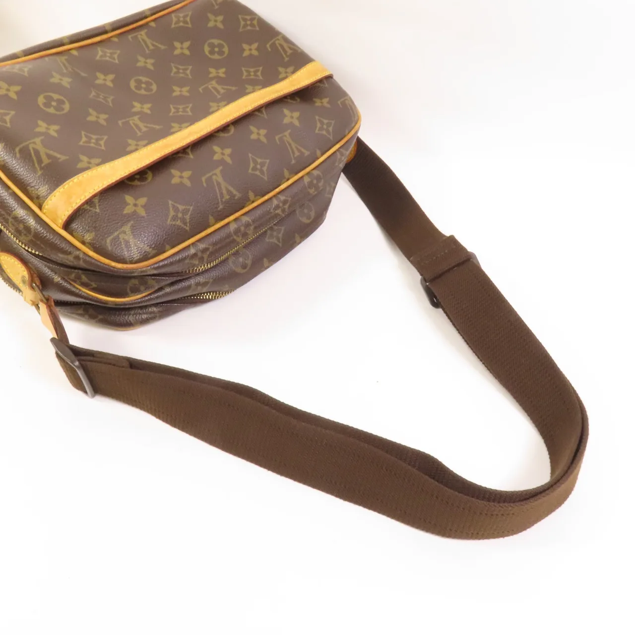 LOUIS VUITTON Reporter M45254 肩背包 塗層帆布 棕色 / Brown 塗層帆布 中古品B - 縮圖 6