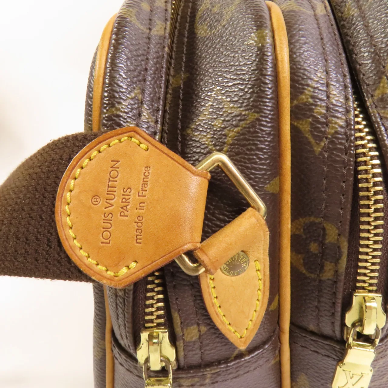 LOUIS VUITTON Reporter M45254 肩背包 塗層帆布 棕色 / Brown 塗層帆布 中古品B - 縮圖 7
