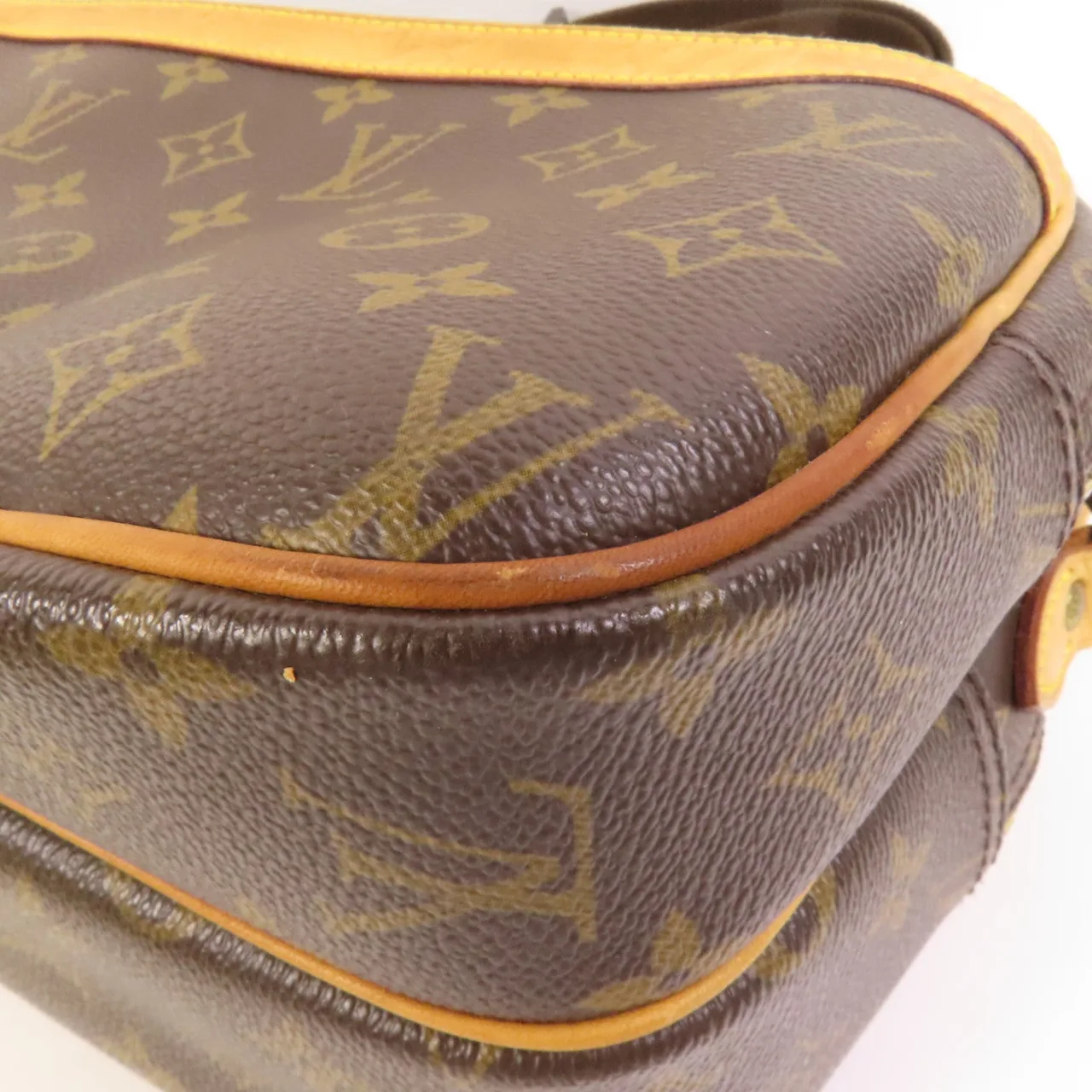 LOUIS VUITTON Reporter M45254 肩背包 塗層帆布 棕色 / Brown 塗層帆布 中古品B - 縮圖 12