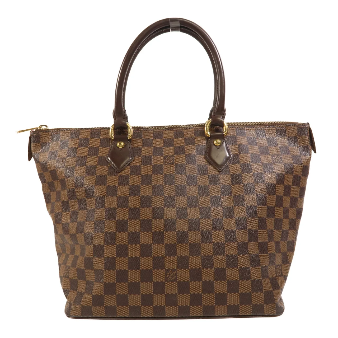 LOUIS VUITTON Saleya N51182 Shoulder Bag Coated Canvas 棕色 / brown