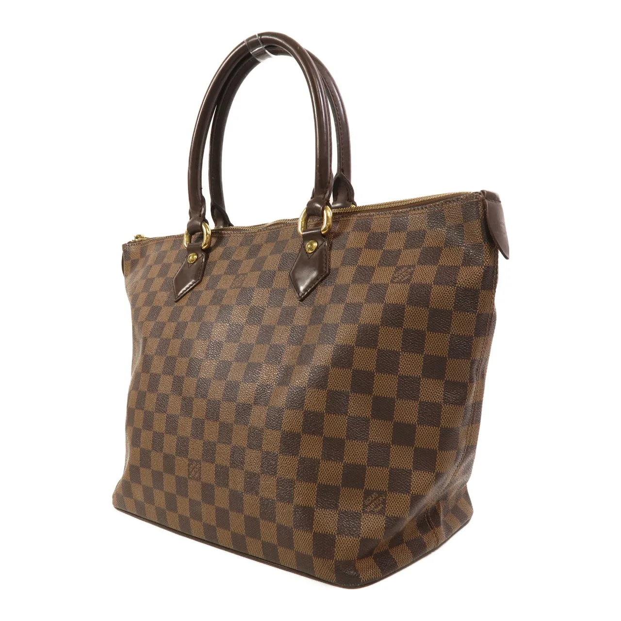 LOUIS VUITTON Saleya N51182 肩背包 塗層帆布 棕色 / brown 塗層帆布 中古品B - 縮圖 3