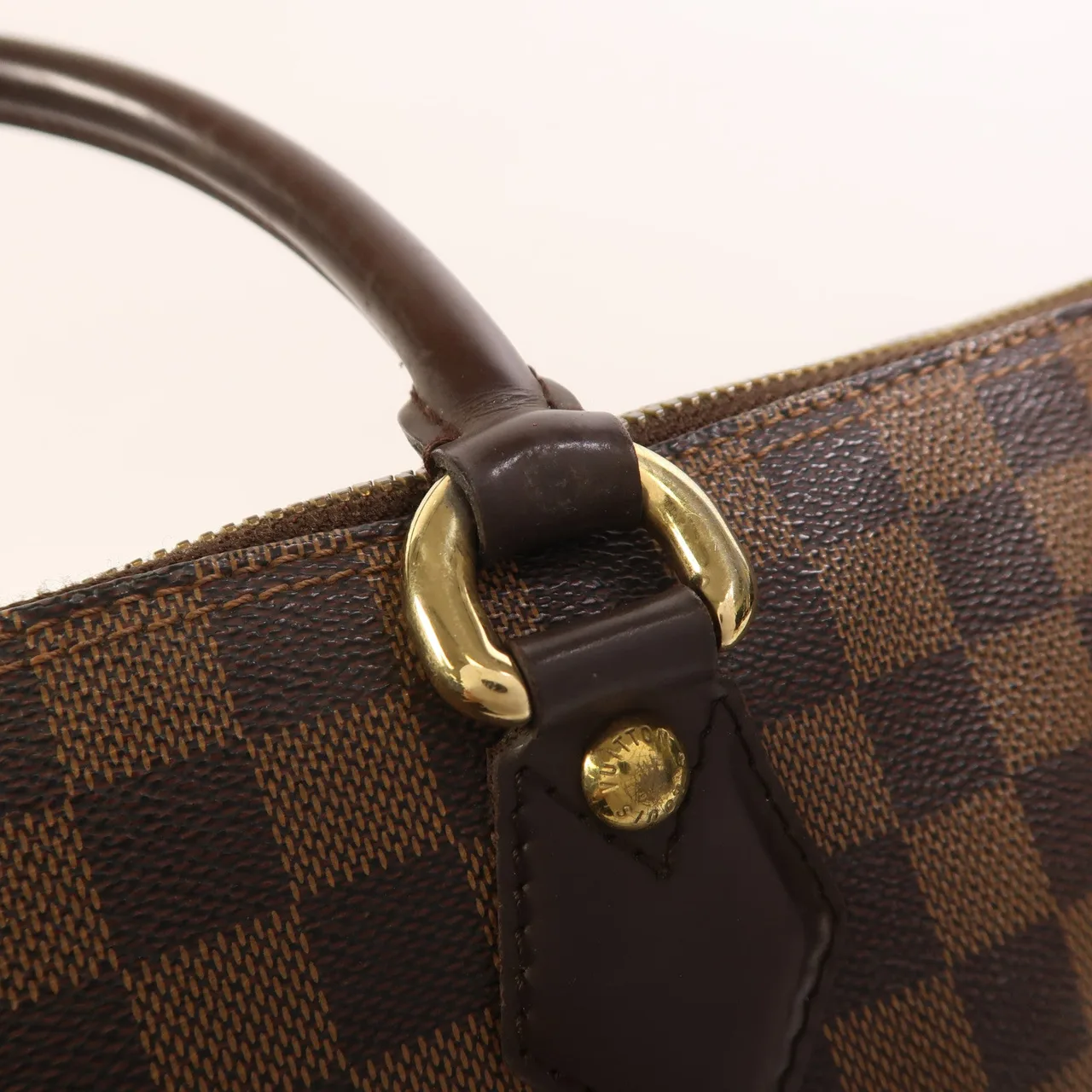 LOUIS VUITTON Saleya N51182 肩背包 塗層帆布 棕色 / brown 塗層帆布 中古品B - 縮圖 16