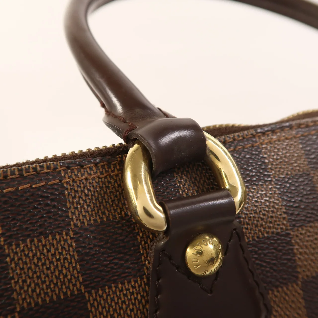 LOUIS VUITTON Saleya N51182 肩背包 塗層帆布 棕色 / brown 塗層帆布 中古品B - 縮圖 17
