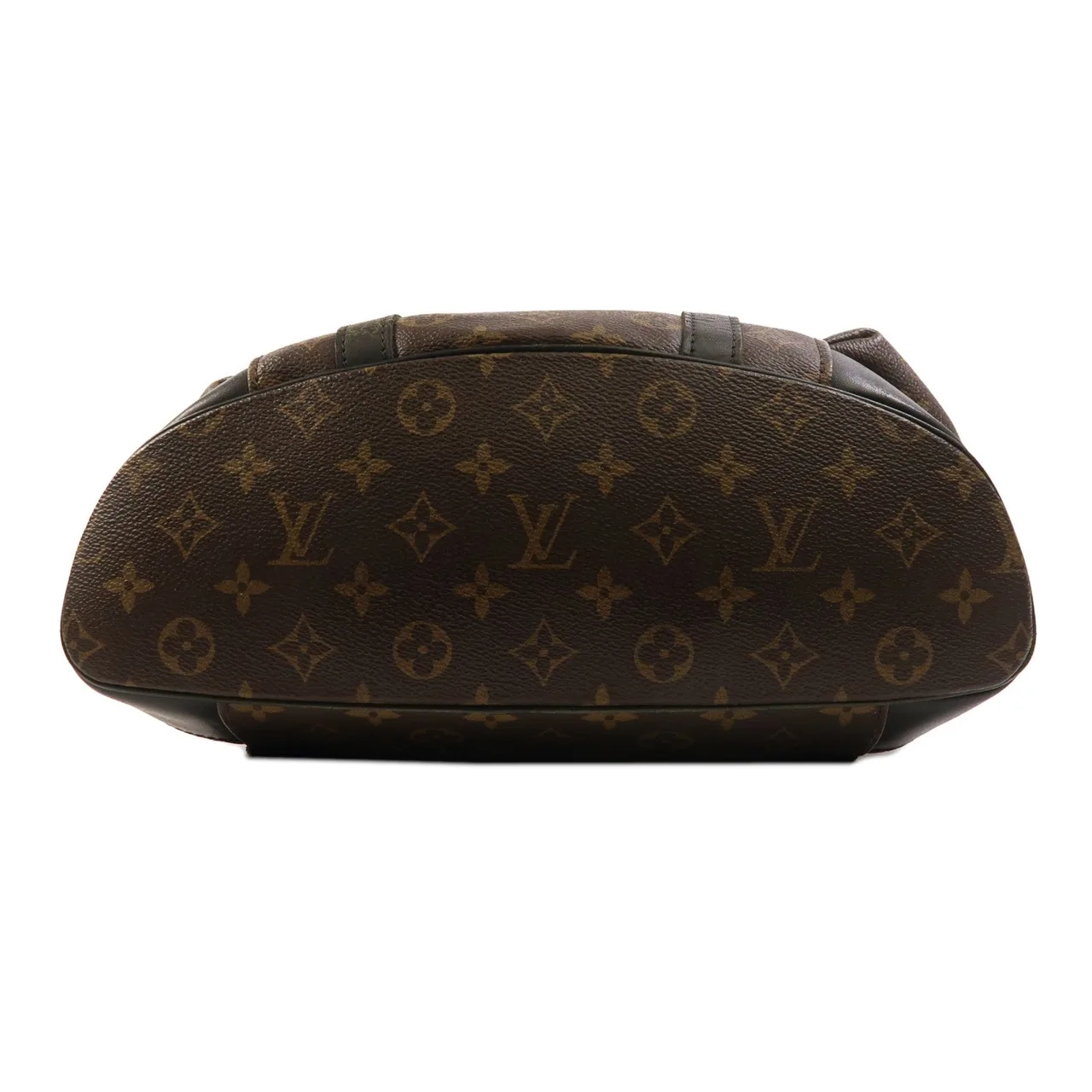 LOUIS VUITTON Christopher M43735 背包 塗層帆布 棕色 / Black 塗層帆布 中古品B - 縮圖 4