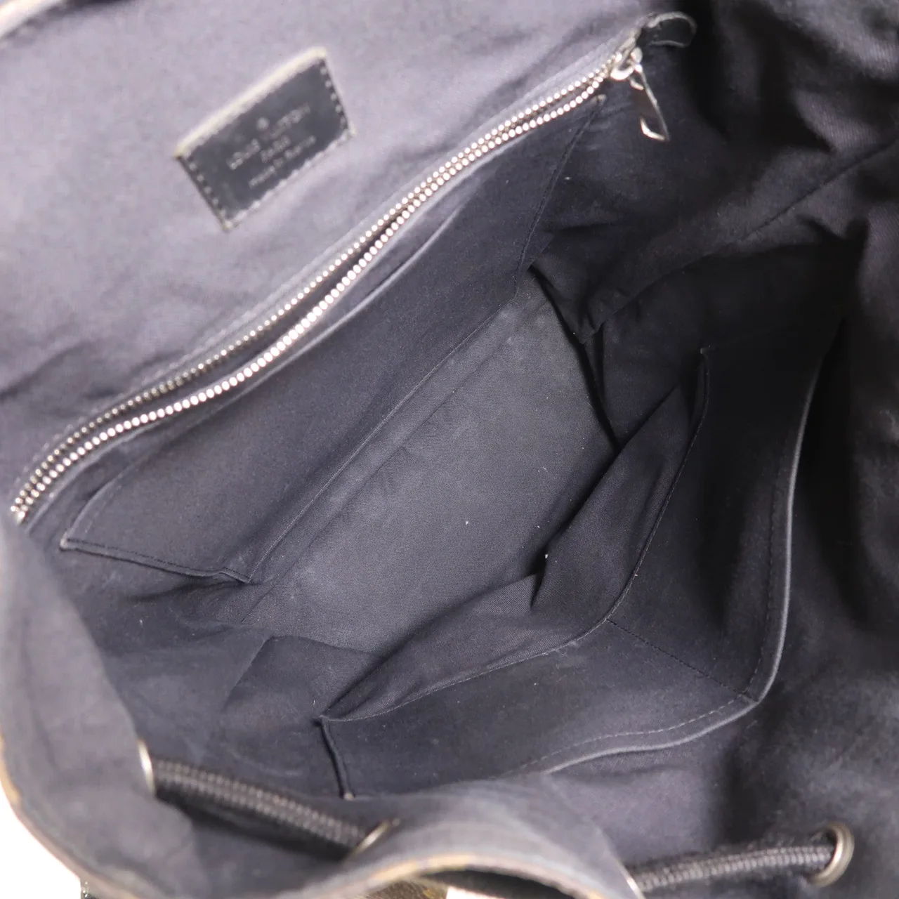 LOUIS VUITTON Christopher M43735 背包 塗層帆布 棕色 / Black 塗層帆布 中古品B - 縮圖 5