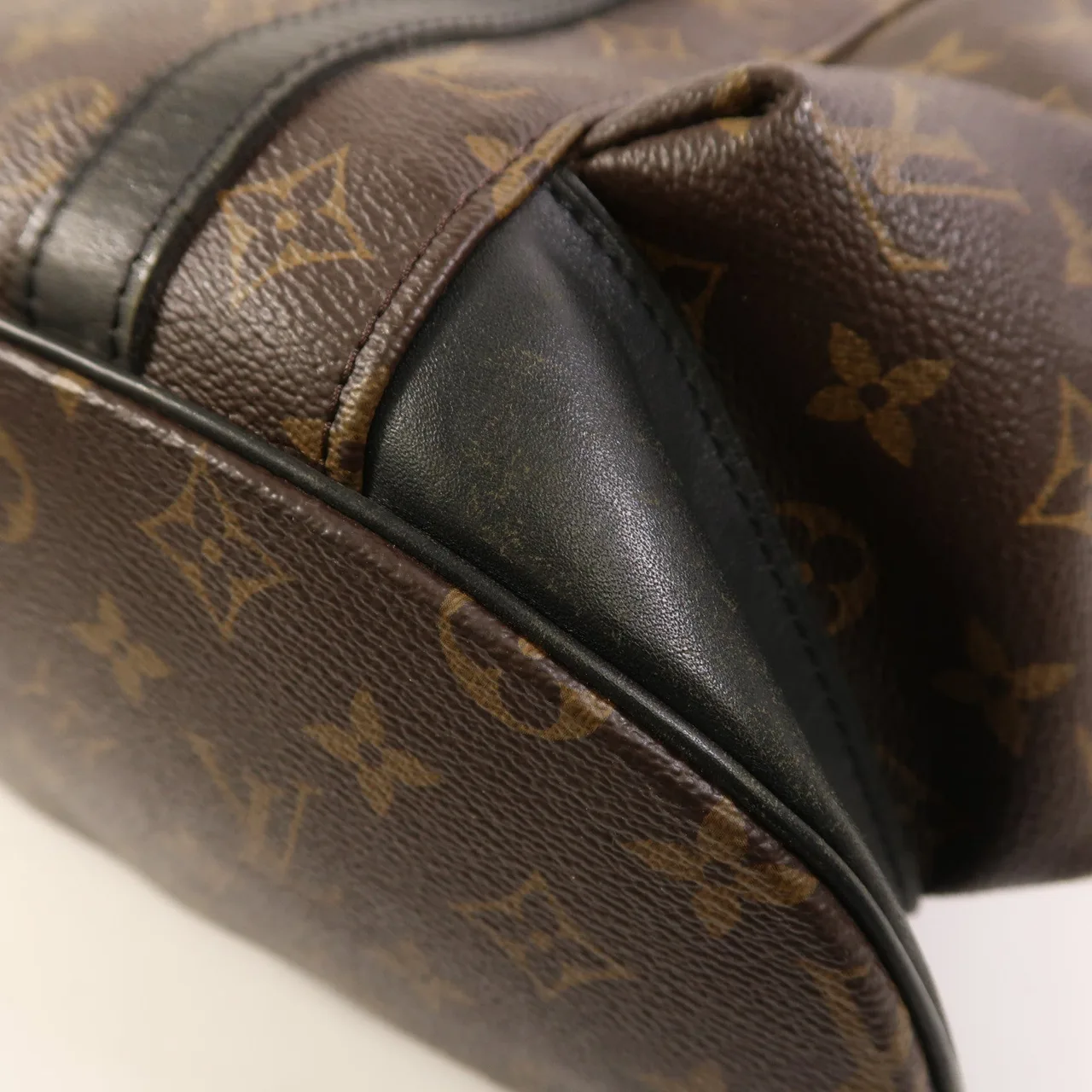 LOUIS VUITTON Christopher M43735 背包 塗層帆布 棕色 / Black 塗層帆布 中古品B - 縮圖 9