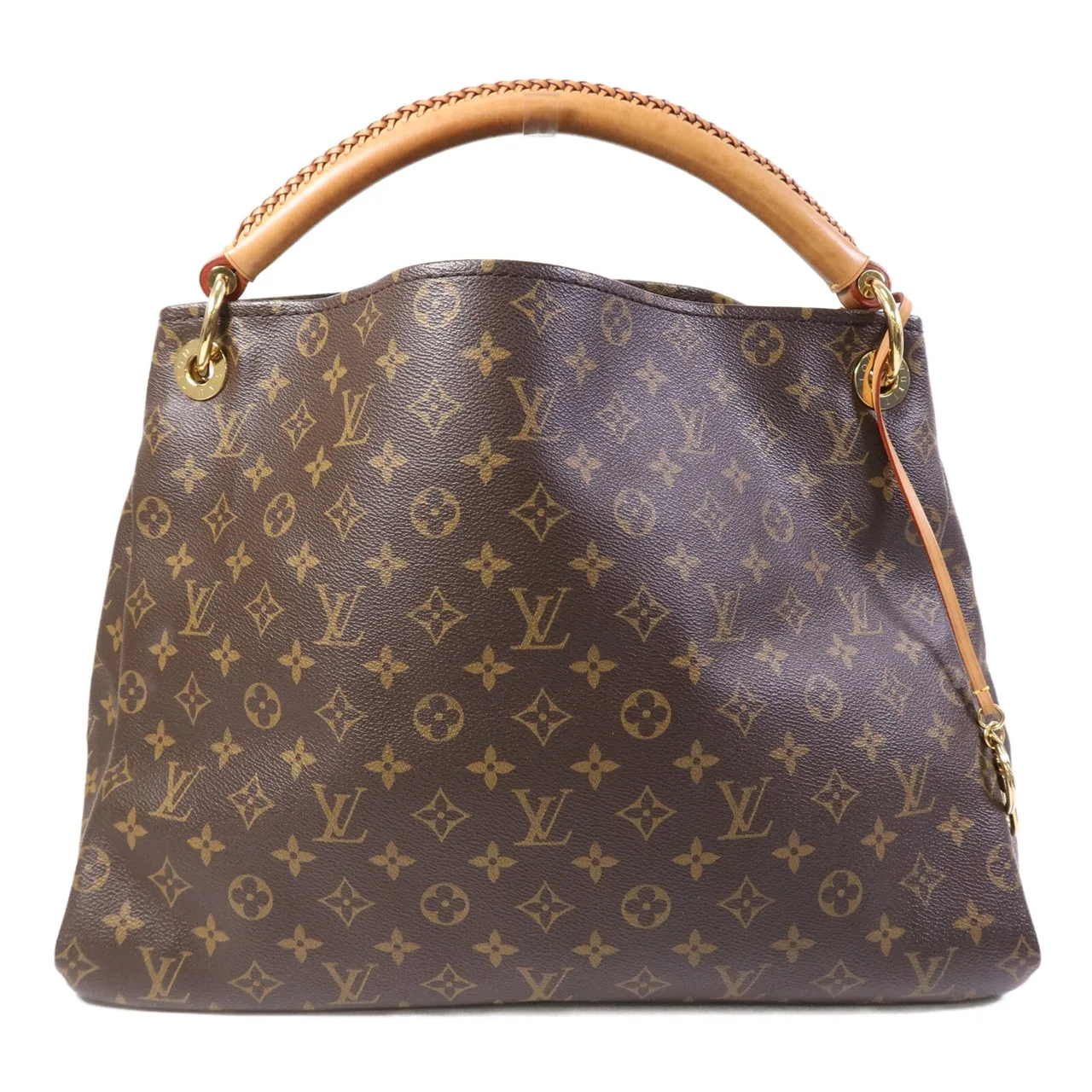 LOUIS VUITTON Artsy M40249 肩背包 塗層帆布 棕色