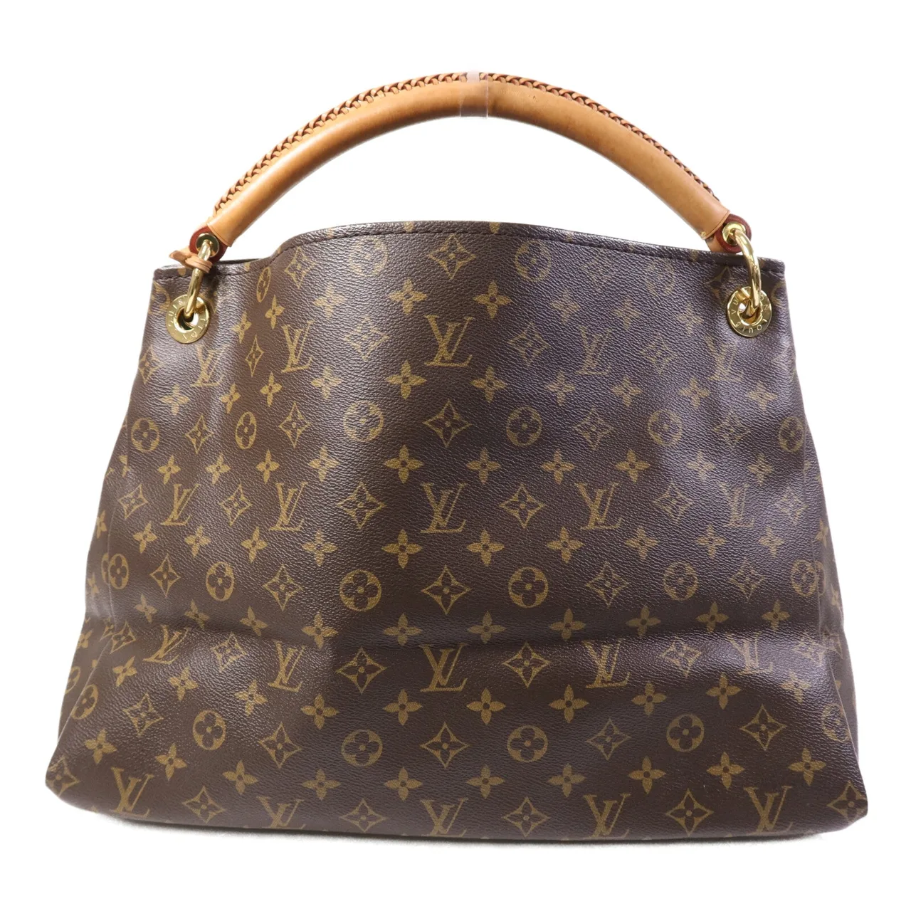 LOUIS VUITTON Artsy M40249 Shoulder Bag Coated Canvas 棕色 Coated Canvas Rank A - Thumbnail 3