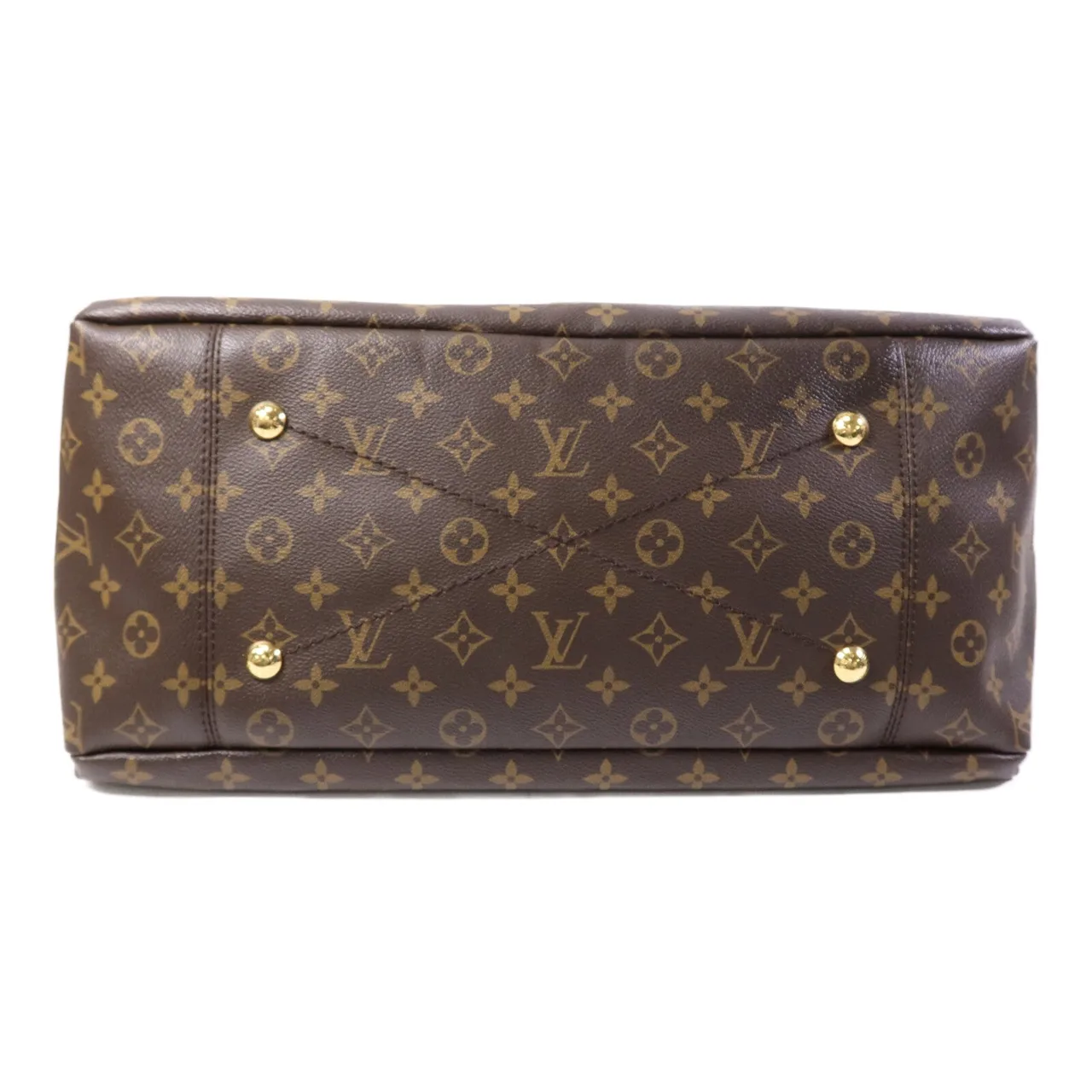 LOUIS VUITTON Artsy M40249 Shoulder Bag Coated Canvas 棕色 Coated Canvas Rank A - Thumbnail 4