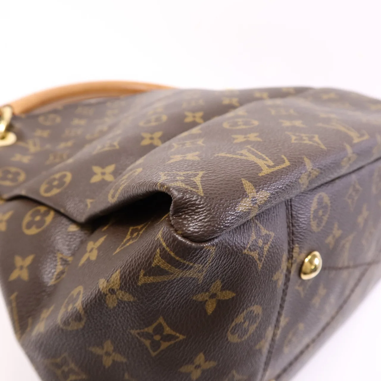 LOUIS VUITTON Artsy M40249 Shoulder Bag Coated Canvas 棕色 Coated Canvas Rank A - Thumbnail 14