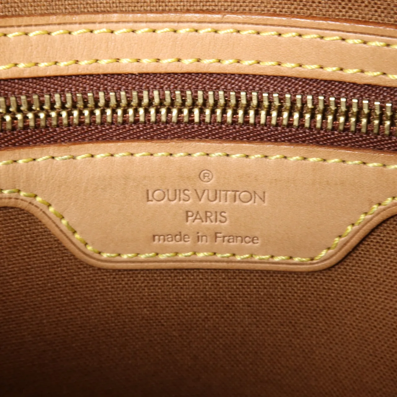 LOUIS VUITTON Abbesses M45257 Shoulder Bag Coated Canvas 棕色 / Brown Coated Canvas Rank B - Thumbnail 6