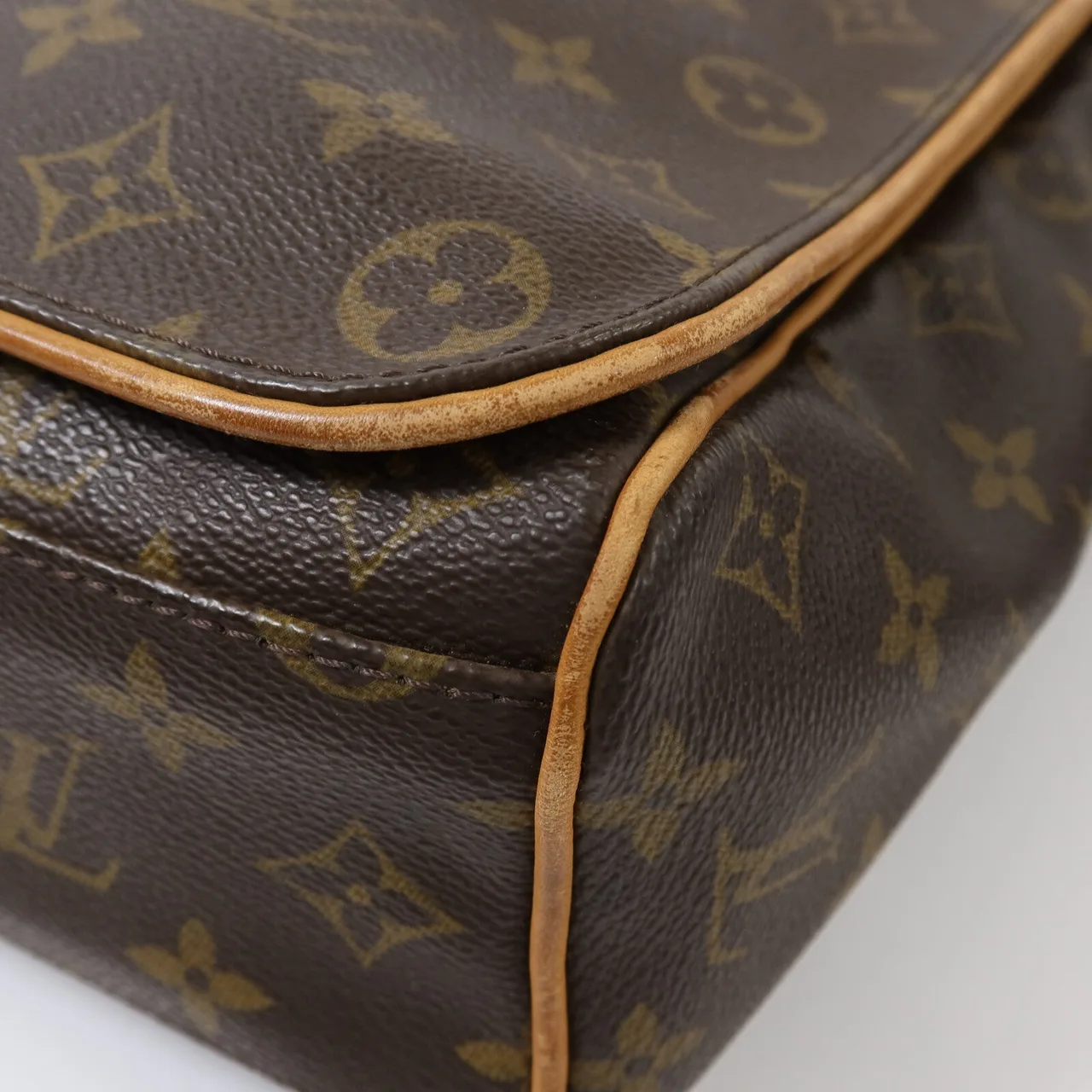 LOUIS VUITTON Abbesses M45257 Shoulder Bag Coated Canvas 棕色 / Brown Coated Canvas Rank B - Thumbnail 11
