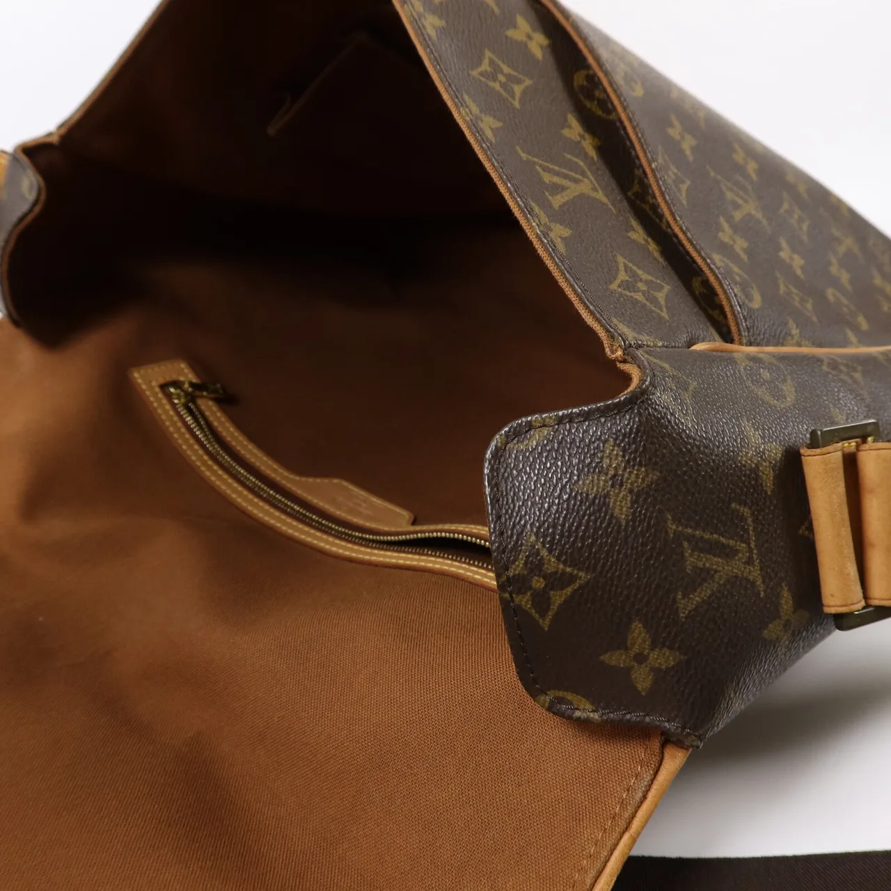 LOUIS VUITTON Abbesses M45257 Shoulder Bag Coated Canvas 棕色 / Brown Coated Canvas Rank B - Thumbnail 15