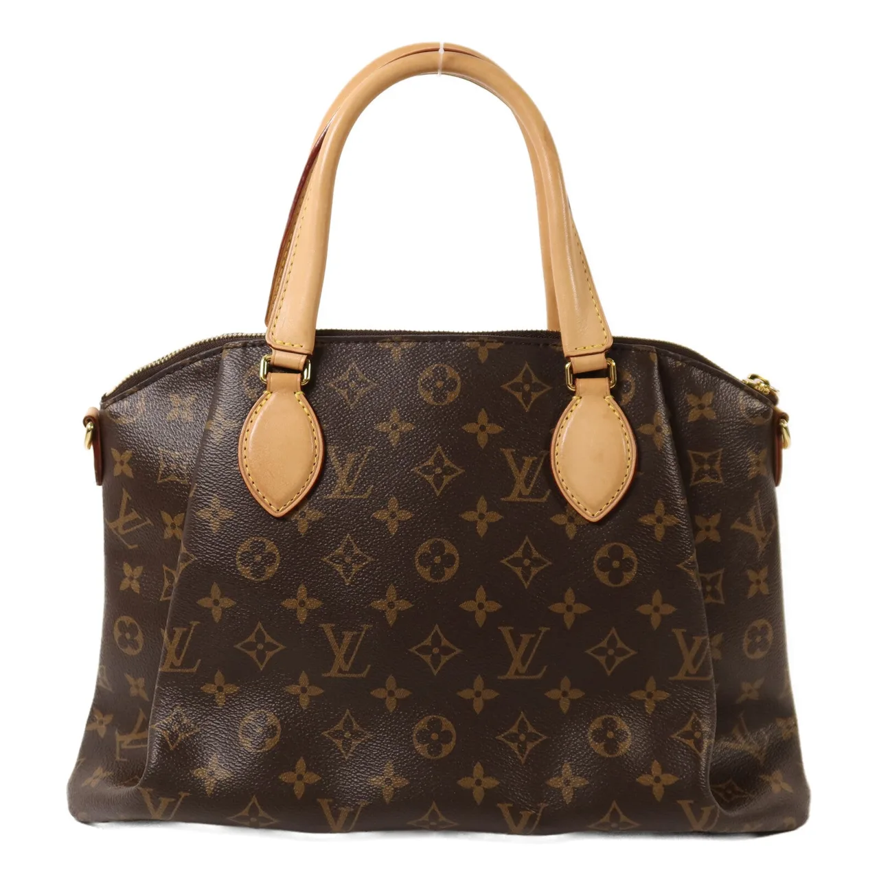 LOUIS VUITTON Rivoli M44543 2-Way Bag Coated Canvas 棕色 Coated Canvas Rank B - Thumbnail 2