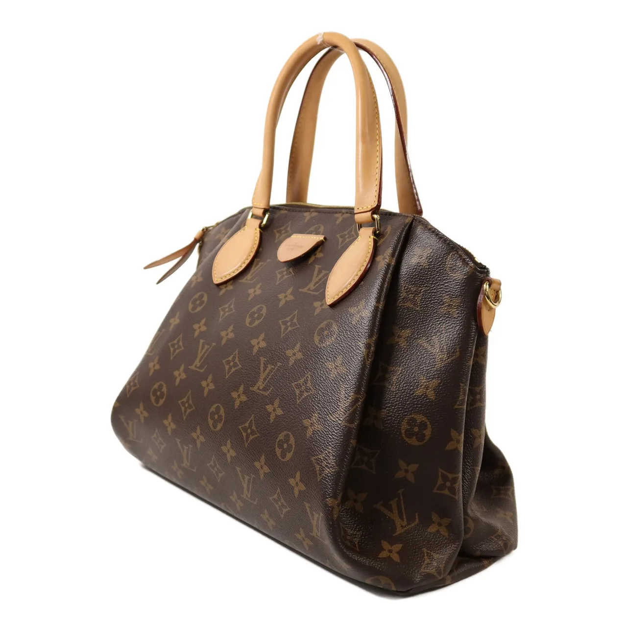 LOUIS VUITTON Rivoli M44543 2-Way Bag Coated Canvas 棕色 Coated Canvas Rank B - Thumbnail 3
