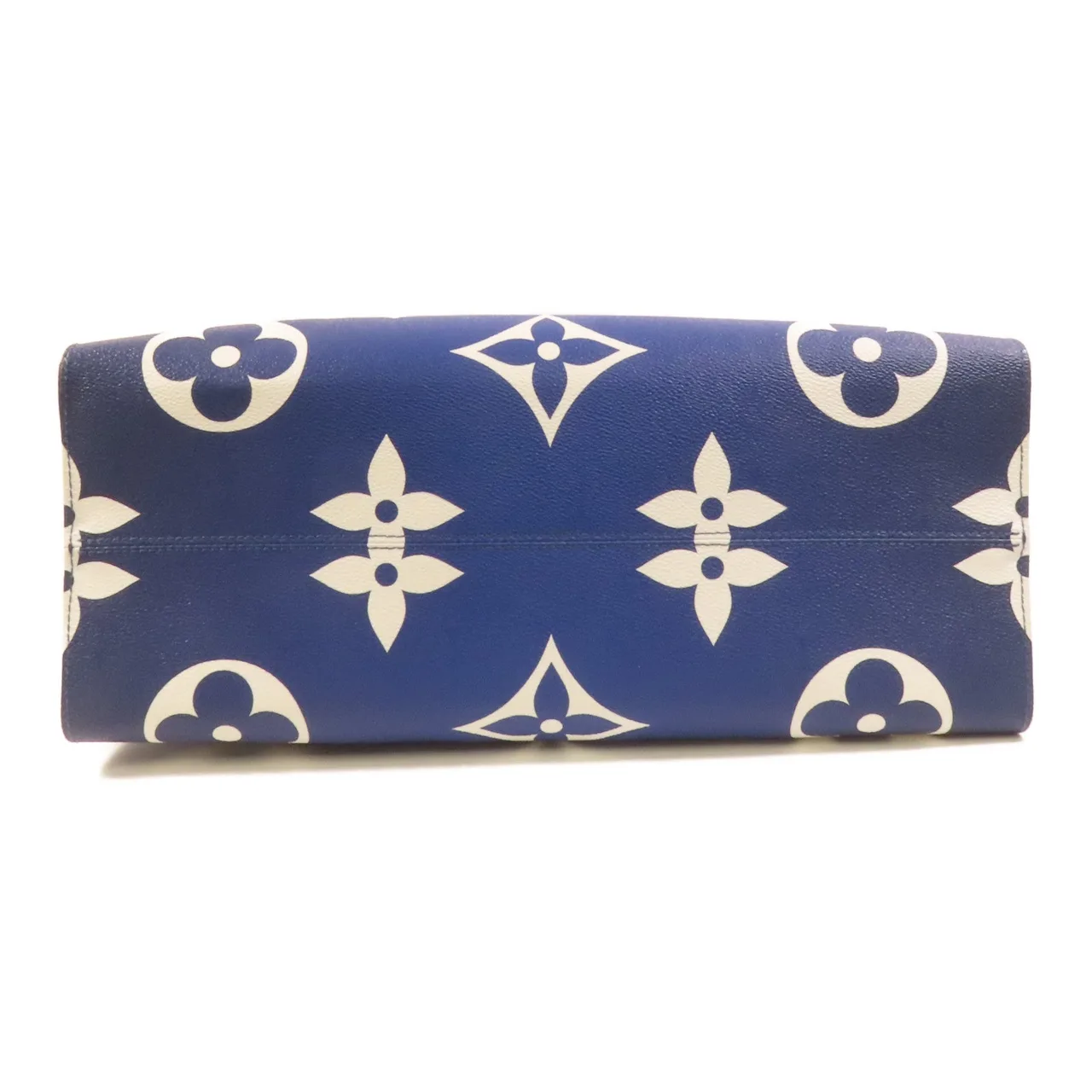 LOUIS VUITTON OnTheGo M45120 兩用包 塗層帆布 藍色 / Blue 塗層帆布 中古品A - 縮圖 4