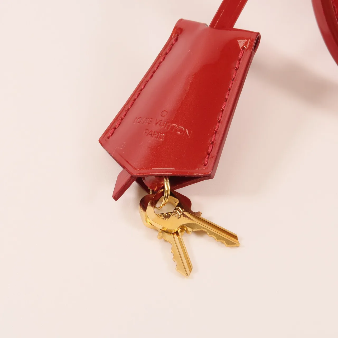 LOUIS VUITTON Alma M90096 Handbag Leather 紅色 / Red Leather Rank A - Thumbnail 13
