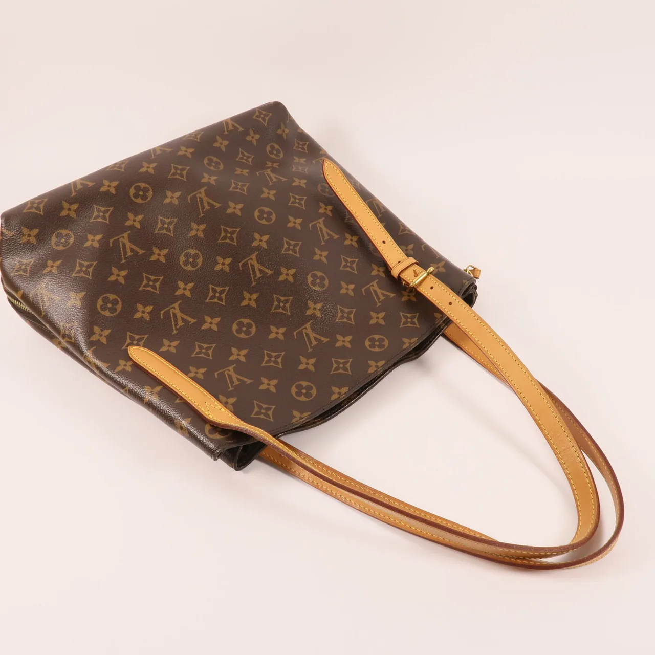LOUIS VUITTON M41208 Shoulder Bag Coated Canvas 棕色 / Brown Coated Canvas Rank A - Thumbnail 4
