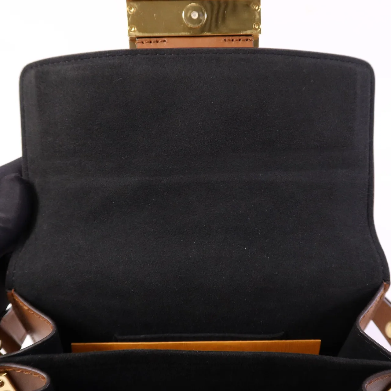 LOUIS VUITTON Mini Dauphine M45959 Shoulder Bag Coated Canvas 棕色 / Brown Coated Canvas Rank B - Thumbnail 15