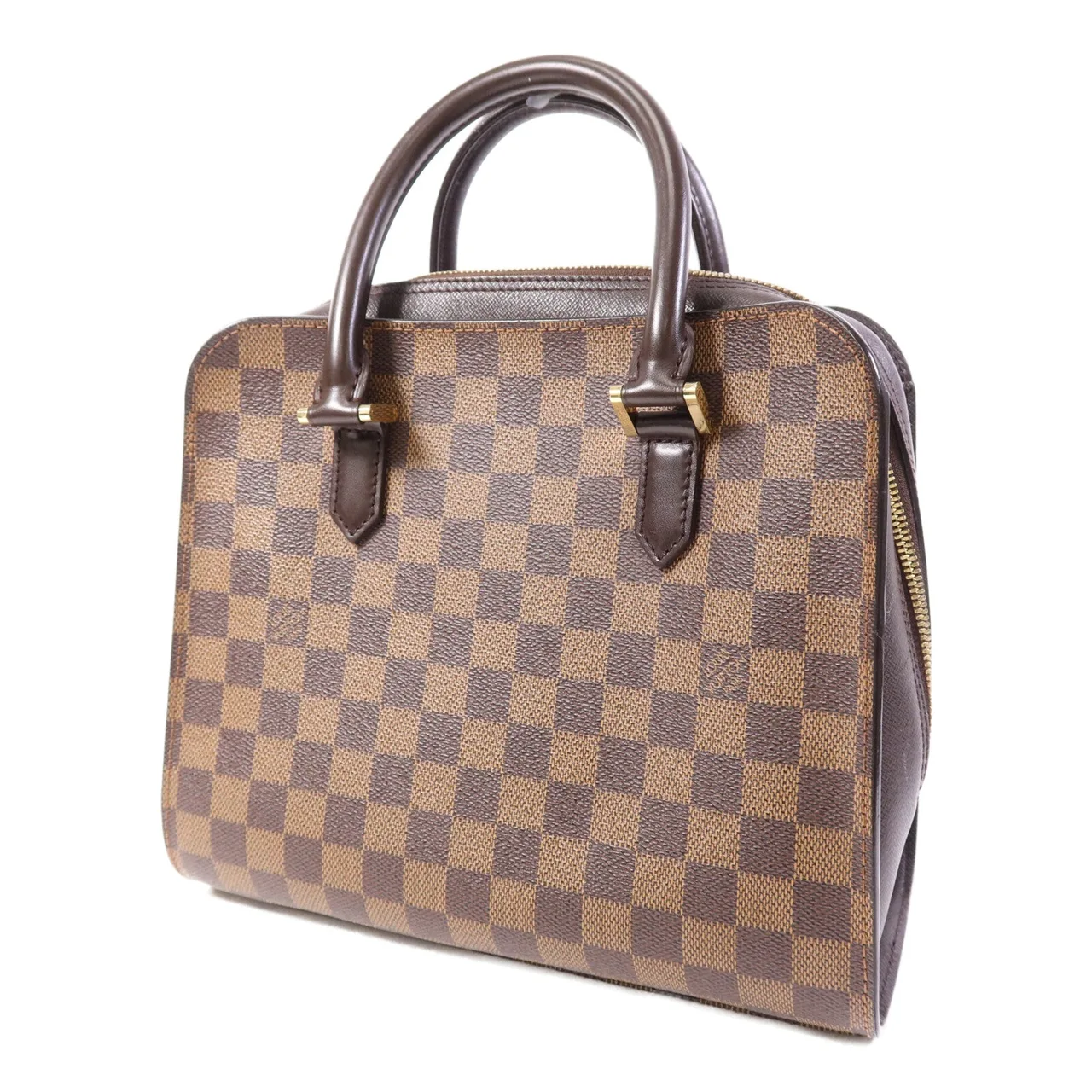 LOUIS VUITTON N51155 Handbag Coated Canvas 棕色 / Brown Coated Canvas Rank B - Thumbnail 3