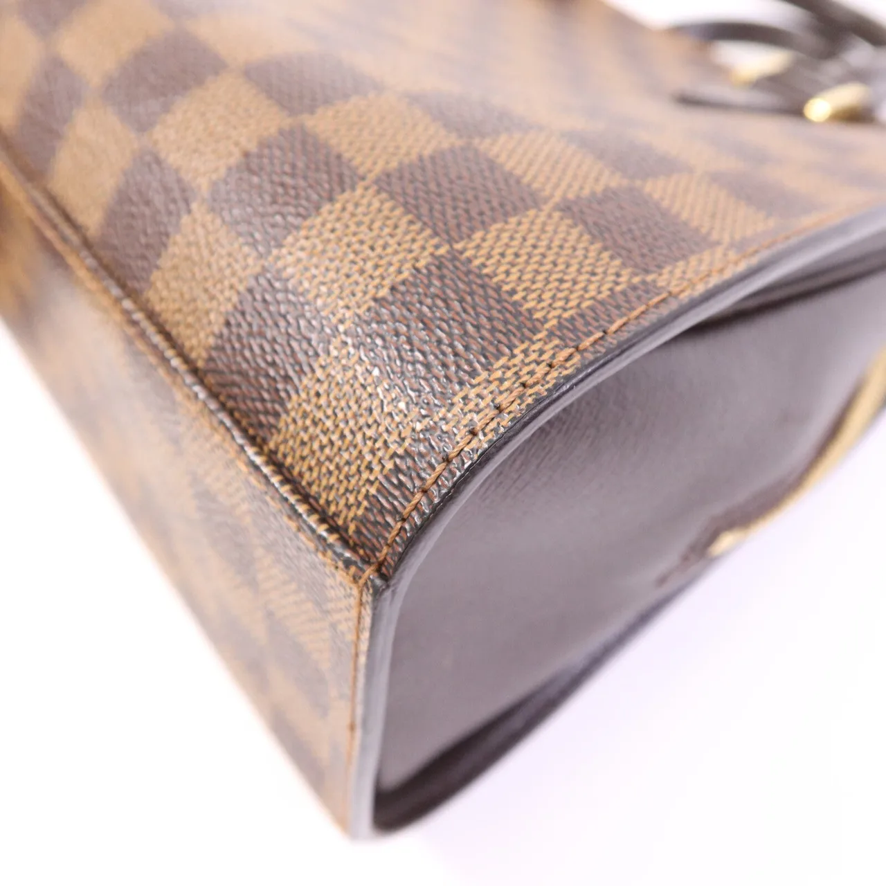 LOUIS VUITTON N51155 Handbag Coated Canvas 棕色 / Brown Coated Canvas Rank B - Thumbnail 10