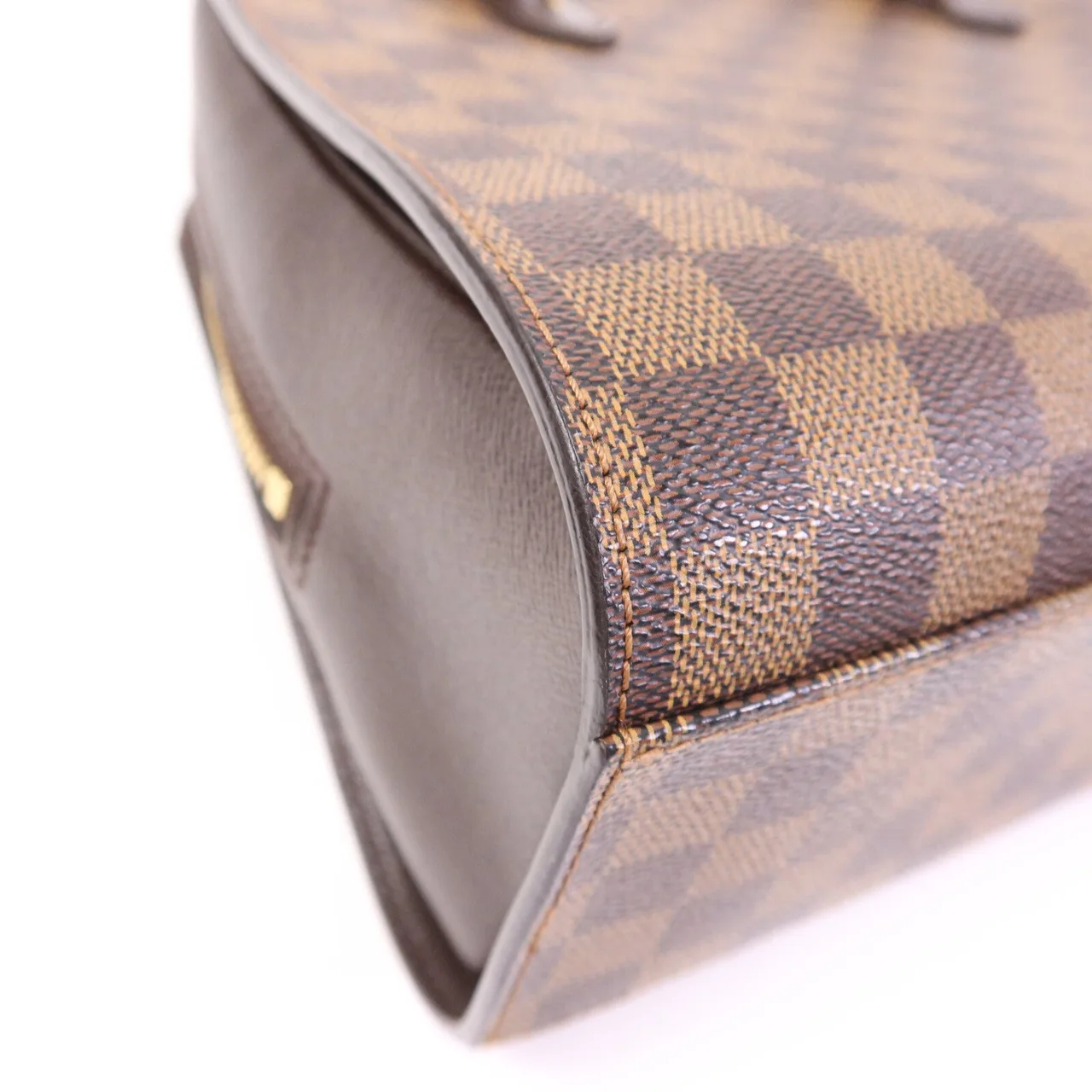 LOUIS VUITTON N51155 Handbag Coated Canvas 棕色 / Brown Coated Canvas Rank B - Thumbnail 13