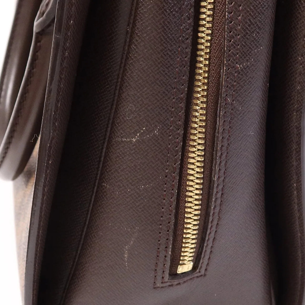 LOUIS VUITTON N51155 Handbag Coated Canvas 棕色 / Brown Coated Canvas Rank B - Thumbnail 16