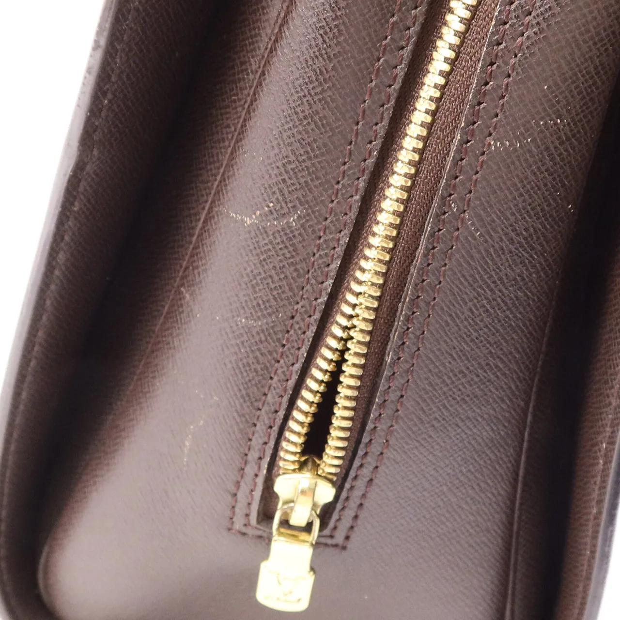 LOUIS VUITTON N51155 Handbag Coated Canvas 棕色 / Brown Coated Canvas Rank B - Thumbnail 17