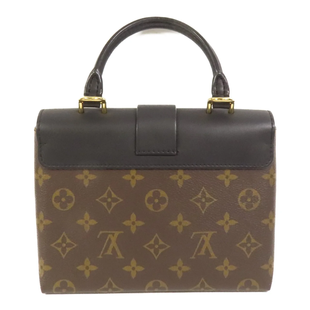 LOUIS VUITTON Locky M44141 2-Way Bag Coated Canvas 棕色 / 黑色 / Black Coated Canvas Rank A - Thumbnail 2