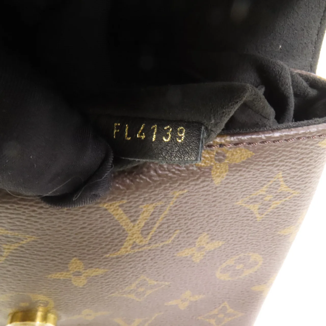 LOUIS VUITTON Locky M44141 2-Way Bag Coated Canvas 棕色 / 黑色 / Black Coated Canvas Rank A - Thumbnail 10