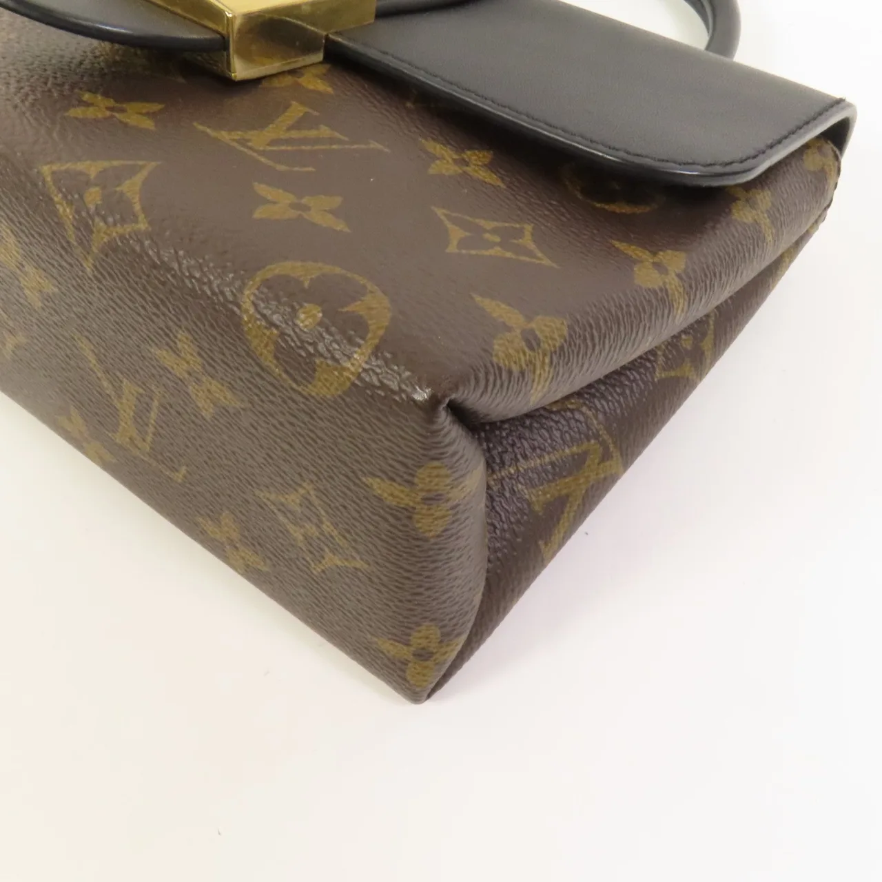 LOUIS VUITTON Locky M44141 2-Way Bag Coated Canvas 棕色 / 黑色 / Black Coated Canvas Rank A - Thumbnail 13