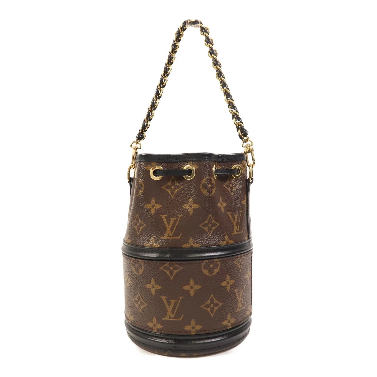 LOUIS VUITTON Noe M83480 2-Way Bag Coated Canvas 棕色 / 黑色 / Browe/Black Coated Canvas Rank A - Thumbnail 2