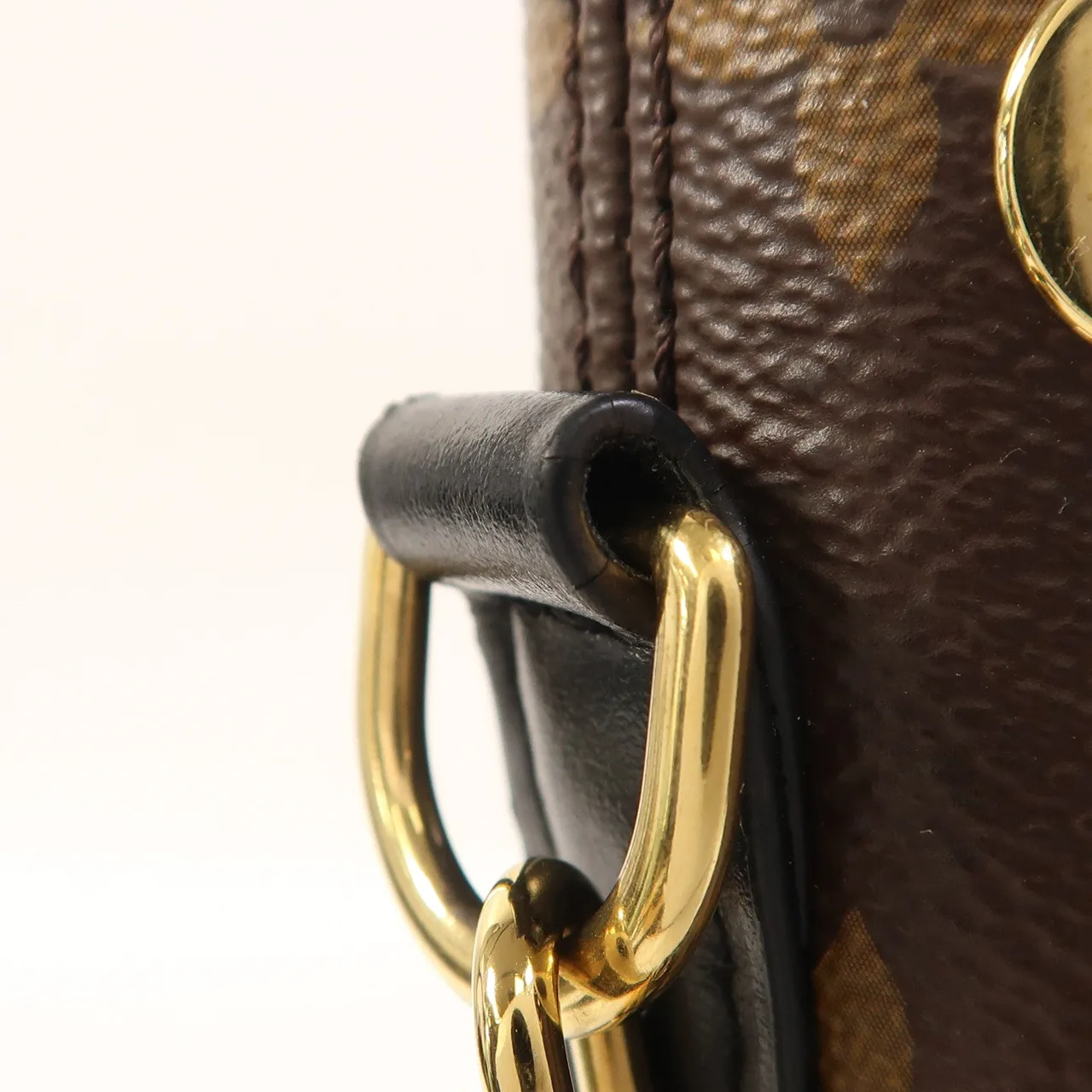 LOUIS VUITTON Noe M83480 2-Way Bag Coated Canvas 棕色 / 黑色 / Browe/Black Coated Canvas Rank A - Thumbnail 18