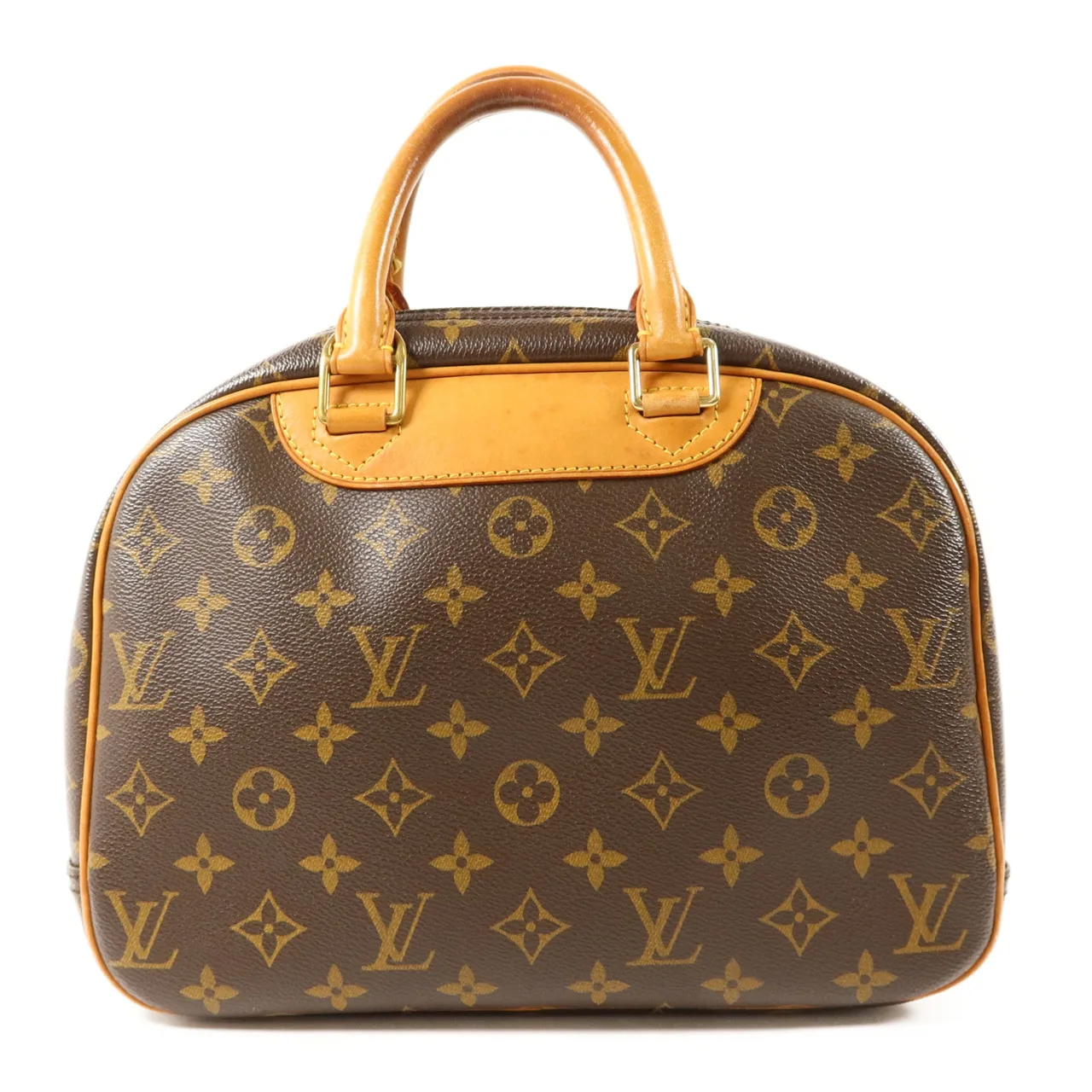LOUIS VUITTON Trouville M42228 Handbag Coated Canvas 棕色 / Brown Coated Canvas Rank B - Thumbnail 2