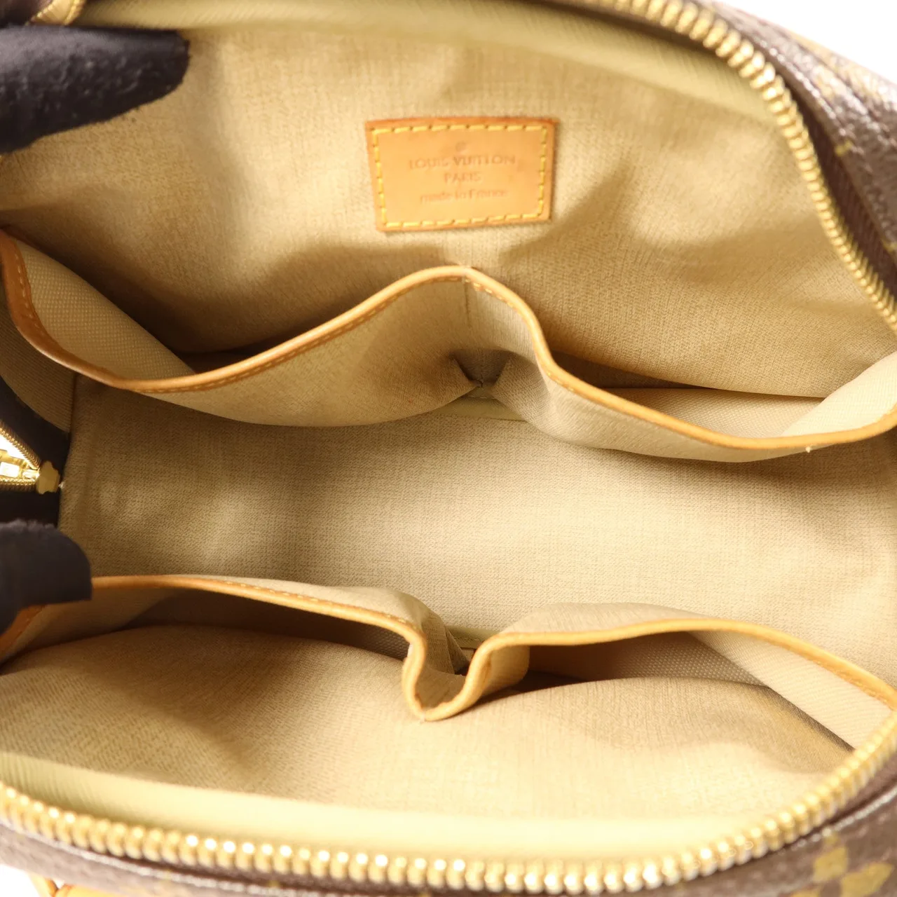 LOUIS VUITTON Trouville M42228 Handbag Coated Canvas 棕色 / Brown Coated Canvas Rank B - Thumbnail 6