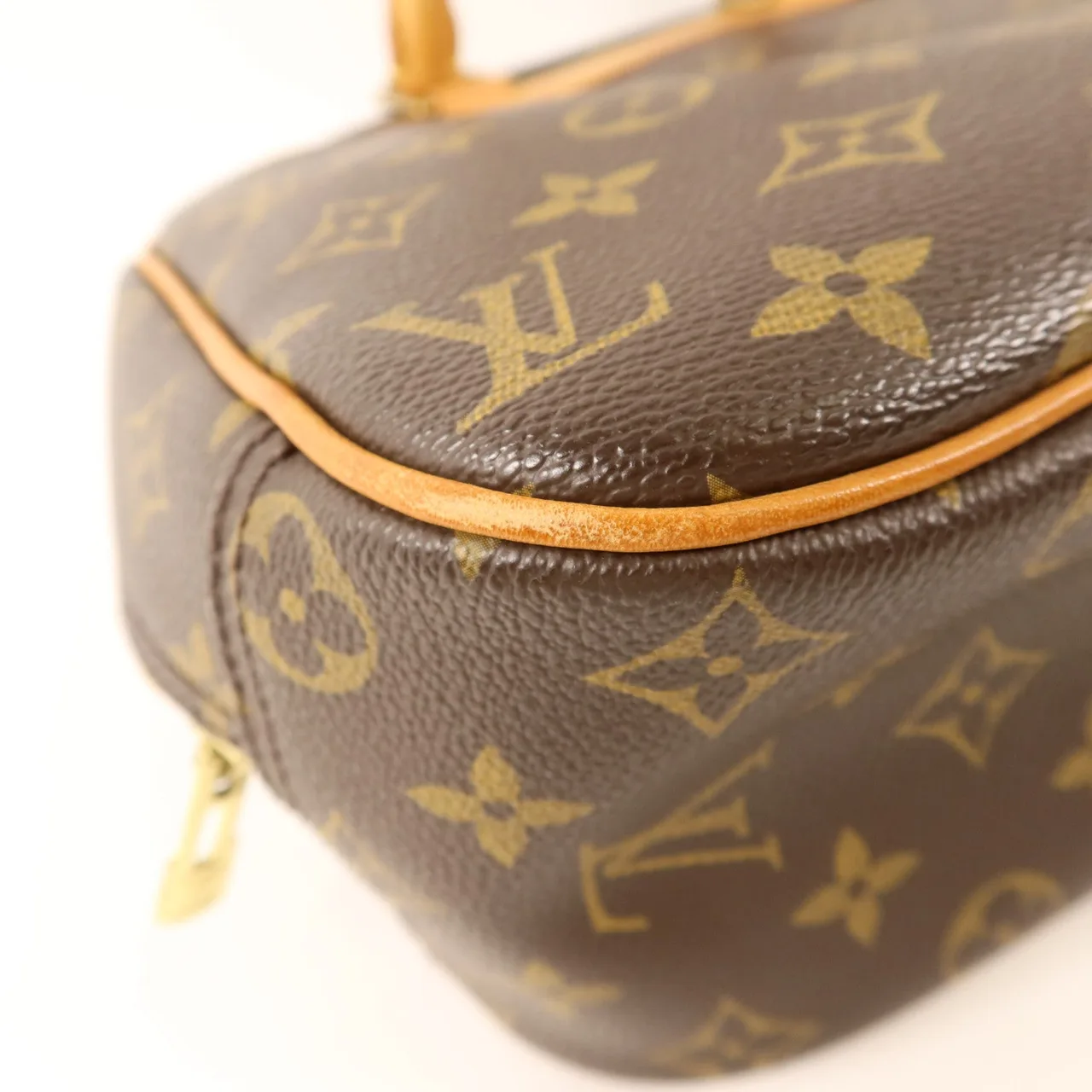 LOUIS VUITTON Trouville M42228 Handbag Coated Canvas 棕色 / Brown Coated Canvas Rank B - Thumbnail 14