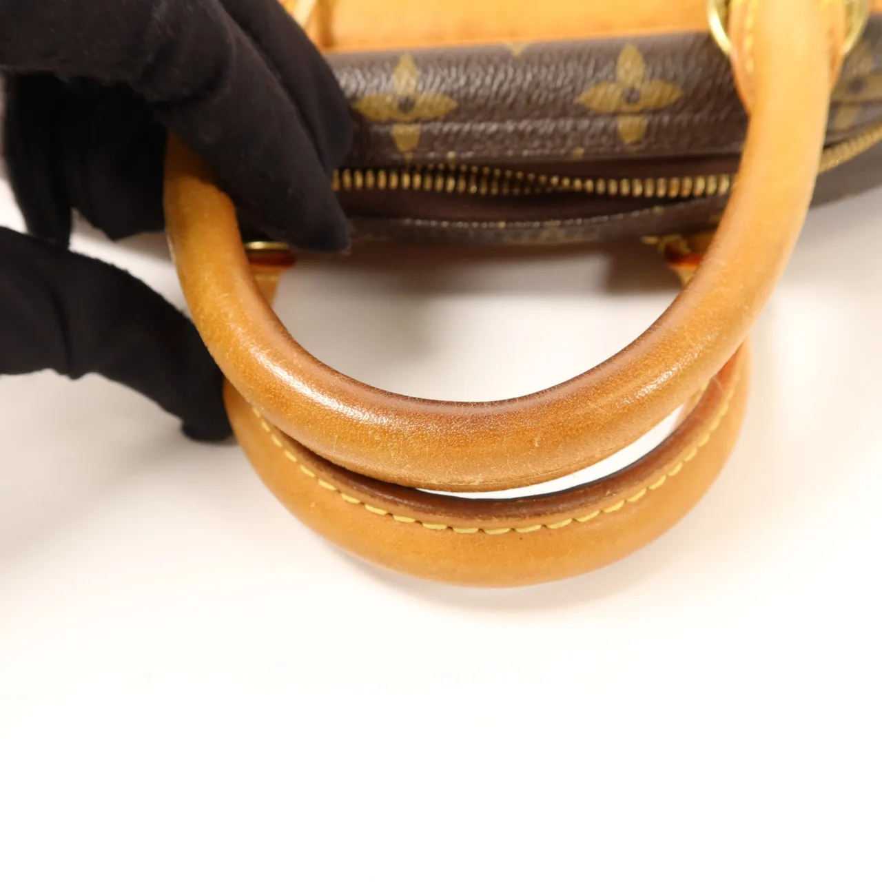 LOUIS VUITTON Trouville M42228 Handbag Coated Canvas 棕色 / Brown Coated Canvas Rank B - Thumbnail 16