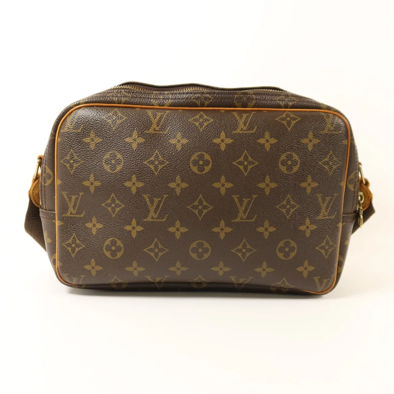 LOUIS VUITTON Reporter M45254 Shoulder Bag Coated Canvas 棕色 / Brown Coated Canvas Rank B - Thumbnail 3