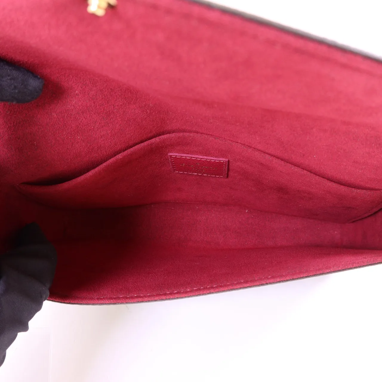 LOUIS VUITTON Felicie M81896 Shoulder Bag Coated Canvas 棕色 Coated Canvas Rank A - Thumbnail 7