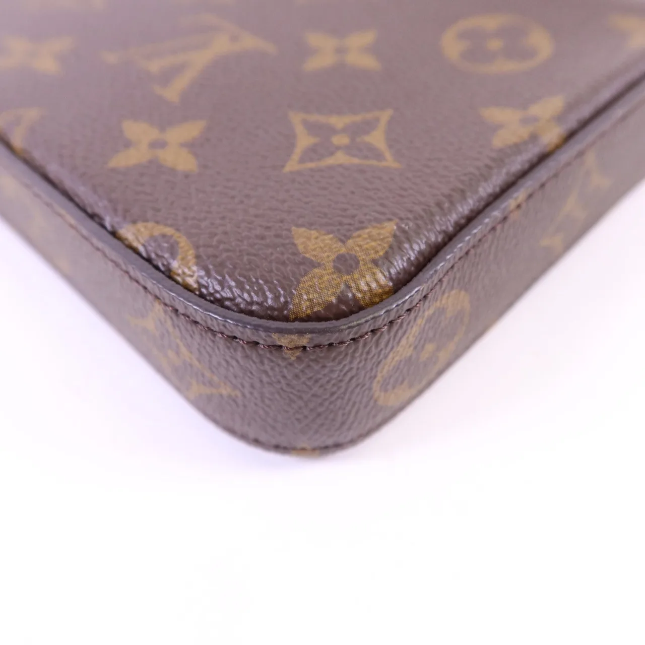 LOUIS VUITTON Felicie M81896 Shoulder Bag Coated Canvas 棕色 Coated Canvas Rank A - Thumbnail 16