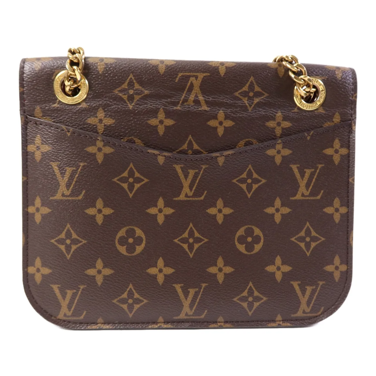 LOUIS VUITTON Passy M45592 Shoulder Bag Coated Canvas 棕色 / Brown Coated Canvas Rank A - Thumbnail 2