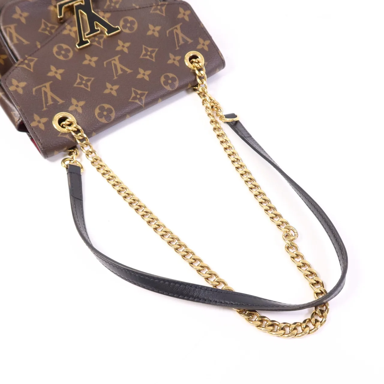 LOUIS VUITTON Passy M45592 Shoulder Bag Coated Canvas 棕色 / Brown Coated Canvas Rank A - Thumbnail 9