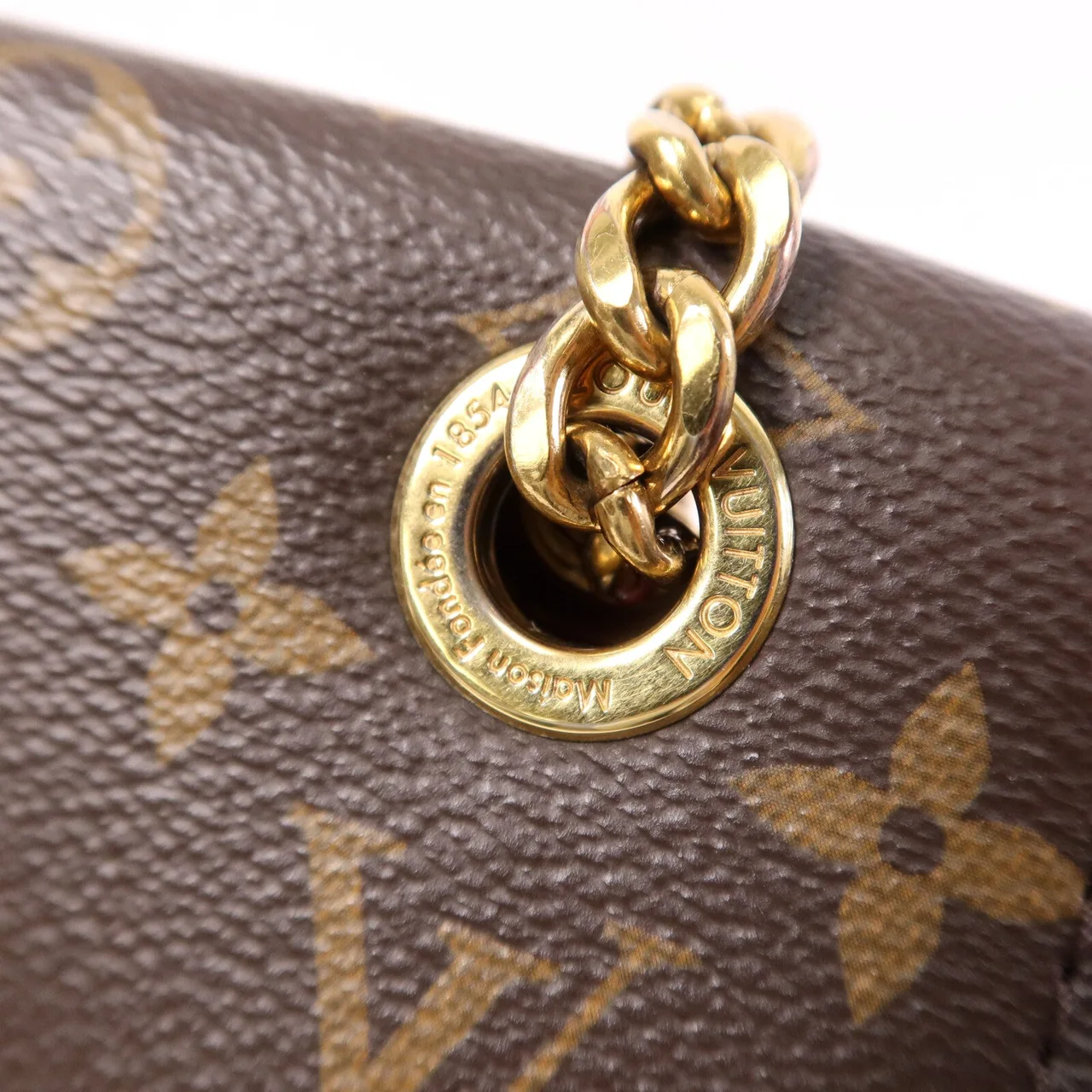 LOUIS VUITTON Passy M45592 Shoulder Bag Coated Canvas 棕色 / Brown Coated Canvas Rank A - Thumbnail 11