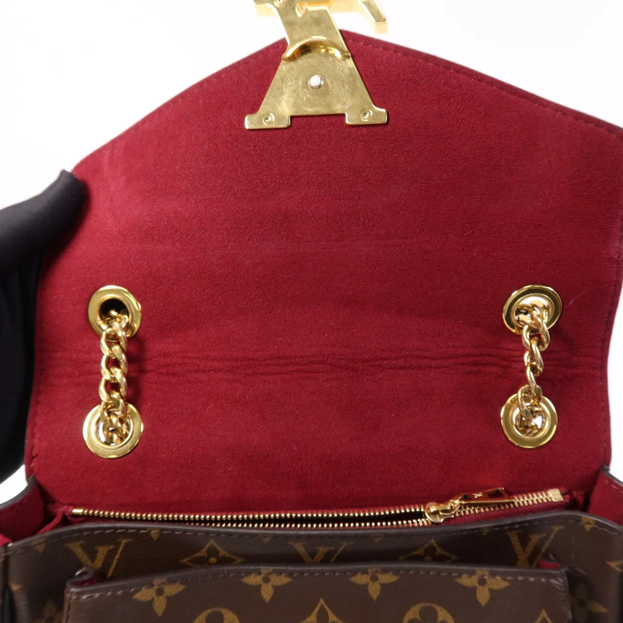 LOUIS VUITTON Passy M45592 Shoulder Bag Coated Canvas 棕色 / Brown Coated Canvas Rank A - Thumbnail 12