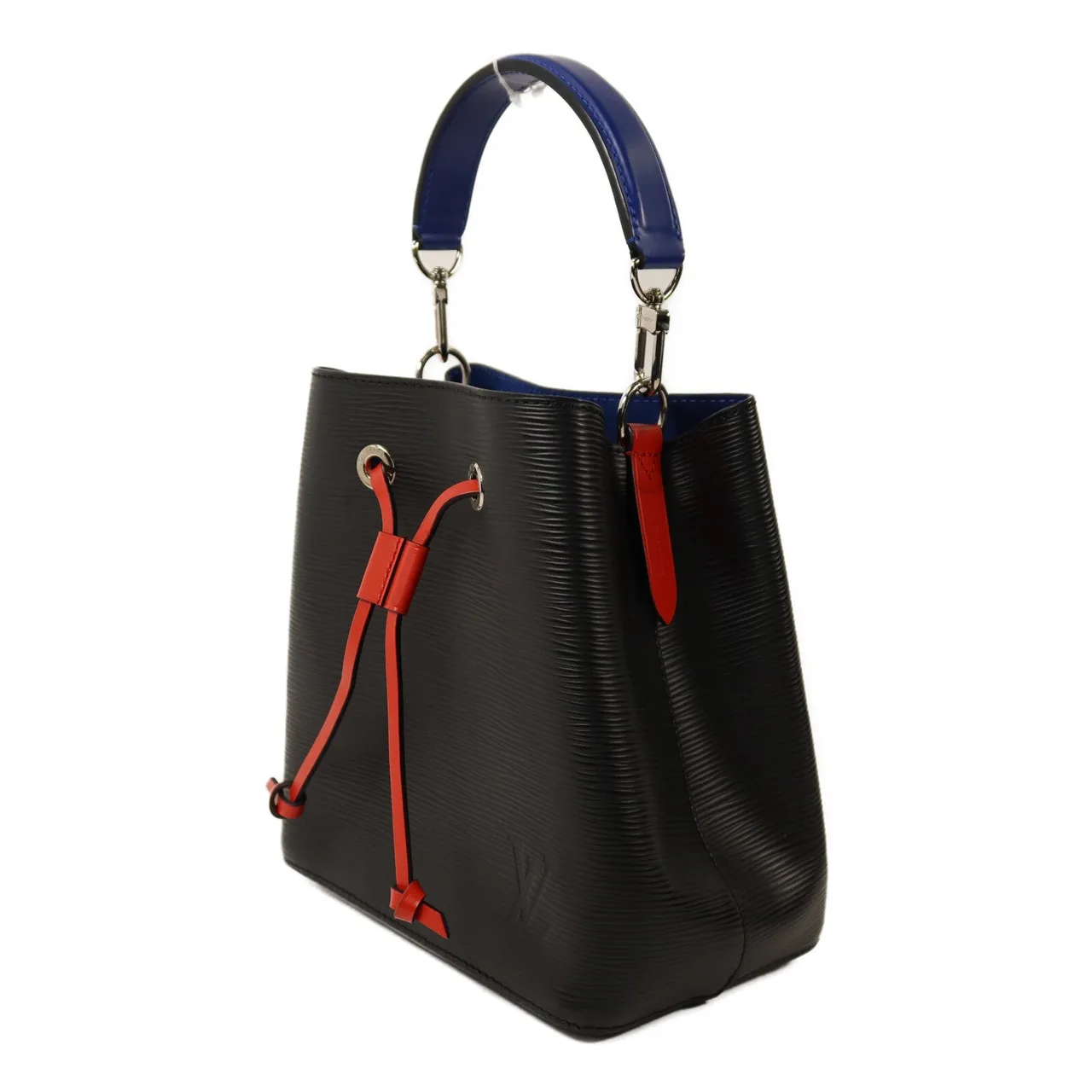 LOUIS VUITTON NeoNoe M52853 2-Way Bag Calfskin 黑色 / 紅色 / Blue Calfskin Rank A - Thumbnail 3