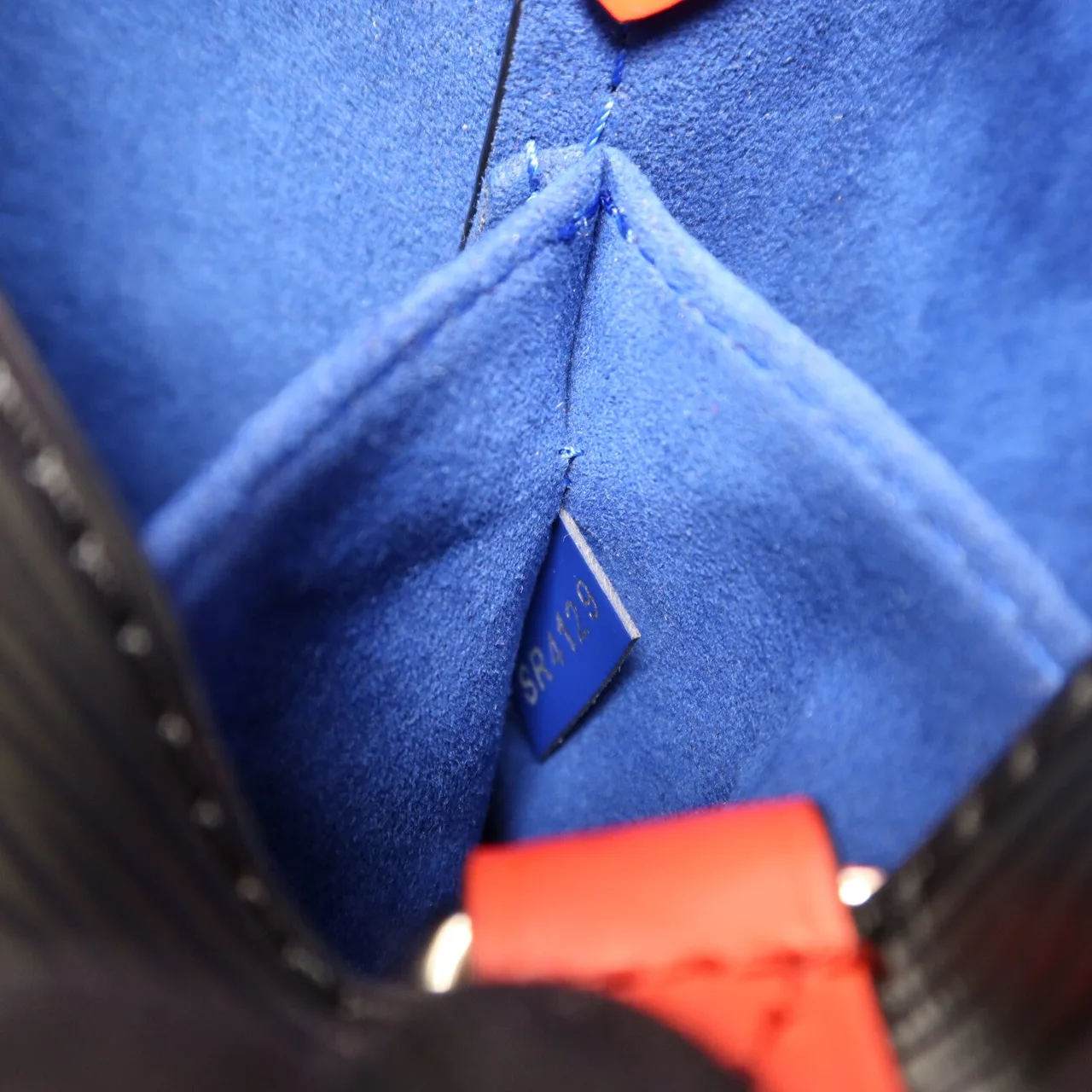 LOUIS VUITTON NeoNoe M52853 2-Way Bag Calfskin 黑色 / 紅色 / Blue Calfskin Rank A - Thumbnail 8