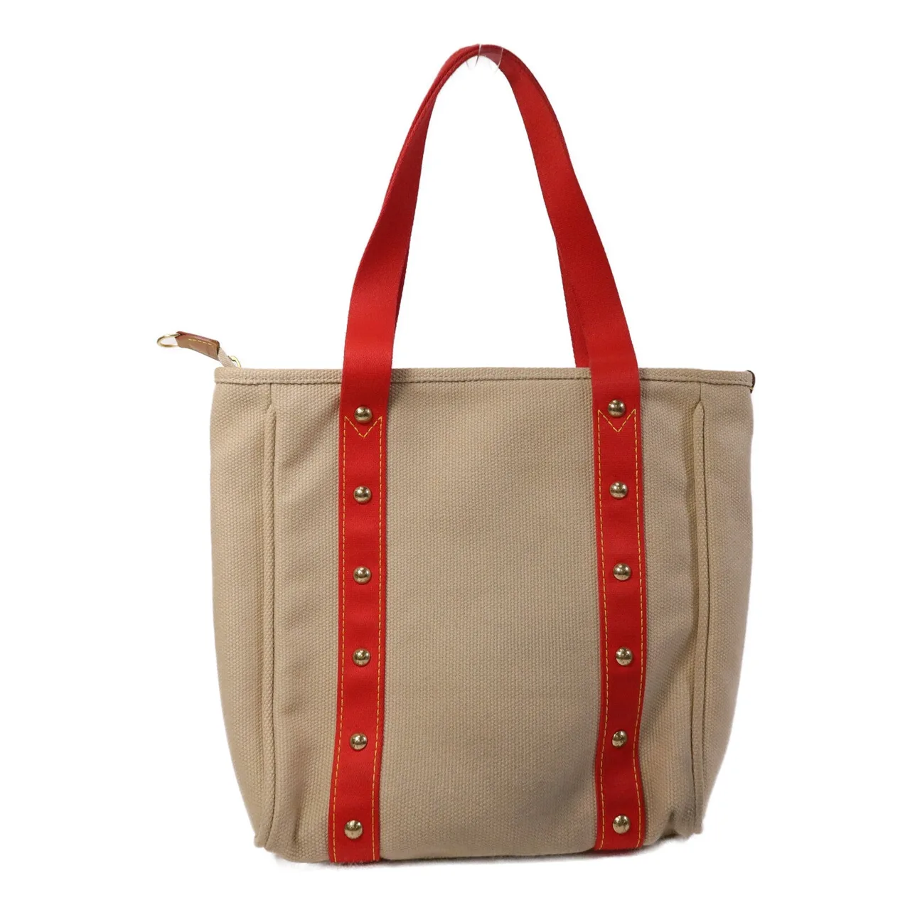 LOUIS VUITTON M40035 Tote Bag Canvas 米色 / 紅色 / Beige/Red Canvas Rank C - Thumbnail 2