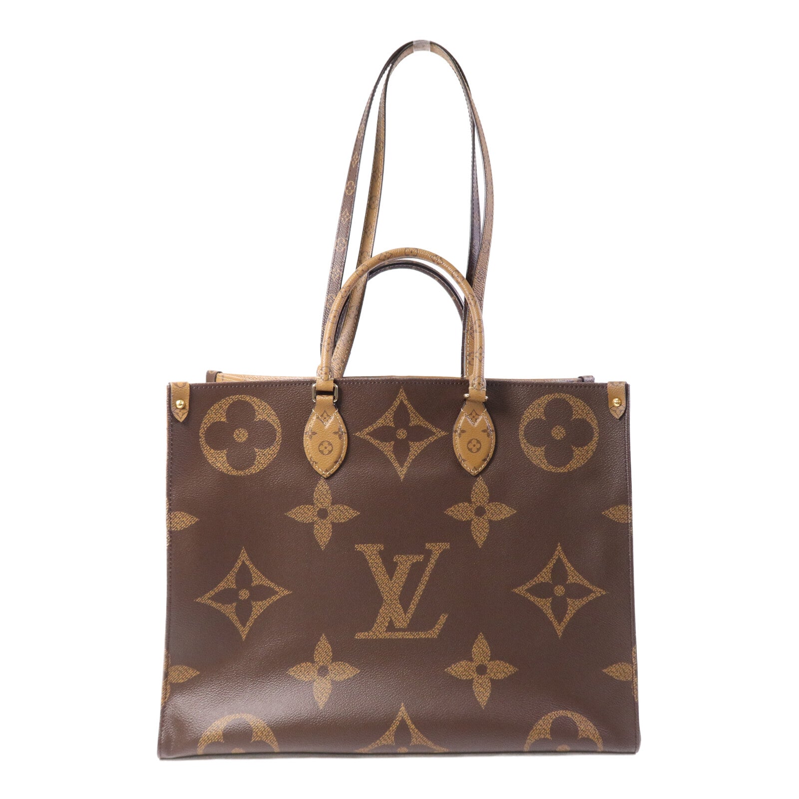 LOUIS VUITTON OnTheGo M45320 2-Way Bag Coated Canvas