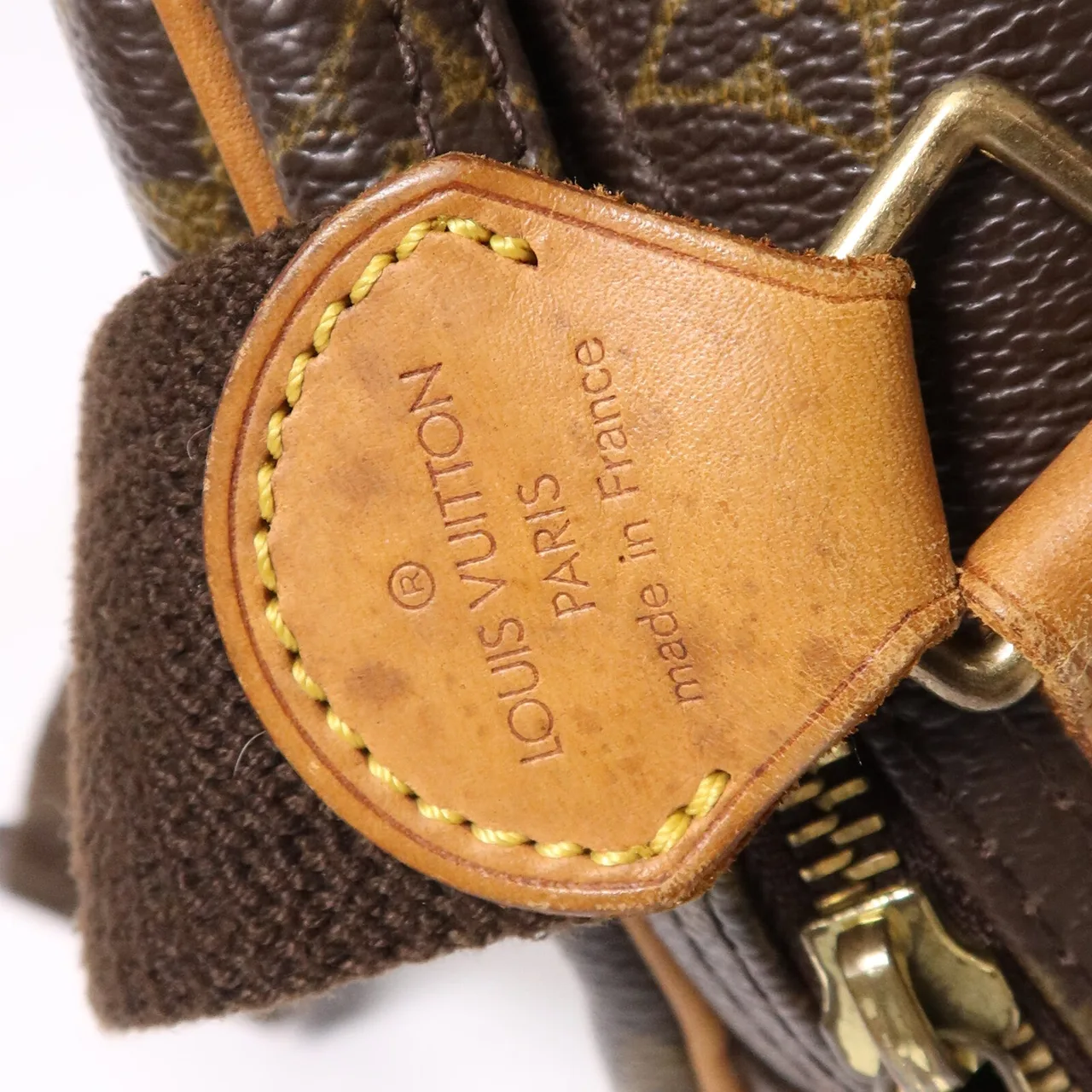 LOUIS VUITTON Reporter M45254 Shoulder Bag Coated Canvas 棕色 Coated Canvas Rank B - Thumbnail 6