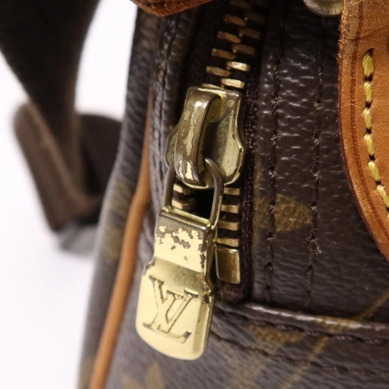 LOUIS VUITTON Reporter M45254 Shoulder Bag Coated Canvas 棕色 Coated Canvas Rank B - Thumbnail 14